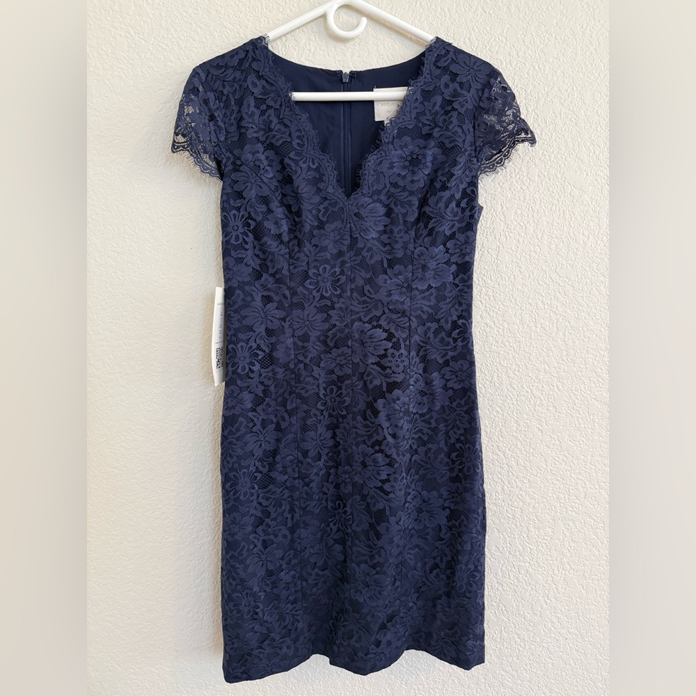 Weddington Way Midnight Blue Lace Dress